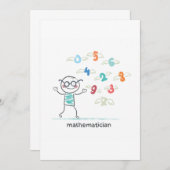 wiskundige kaart (Voorkant / Achterkant)