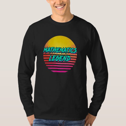 Wiskundige Kostuum Wiskunde T-shirt (Voorkant)