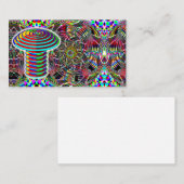 Wiskundige paddenstoel visitekaartje (Voorkant / Achterkant)