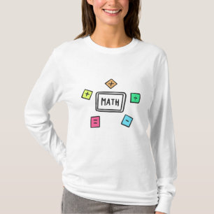 Wiskundige symbolen Studenten en Ouders T-shirt