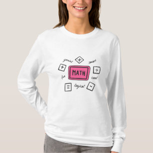 Wiskundige symbolen Studenten en Ouders T-shirt