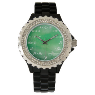 wiskundige vergelijking geek horloge