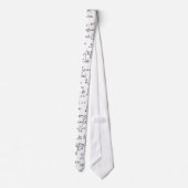 Wiskundige vergelijking stropdas (Achterkant)