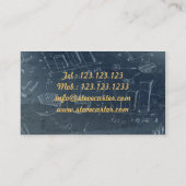 Wiskundige Visitekaartje / Formule / Wetenschap (Achterkant)