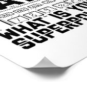 wiskundige | Wiskunde Leerstudenten Cadeauidee Poster (Hoek)