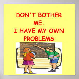 wiskundige wiskunde poster