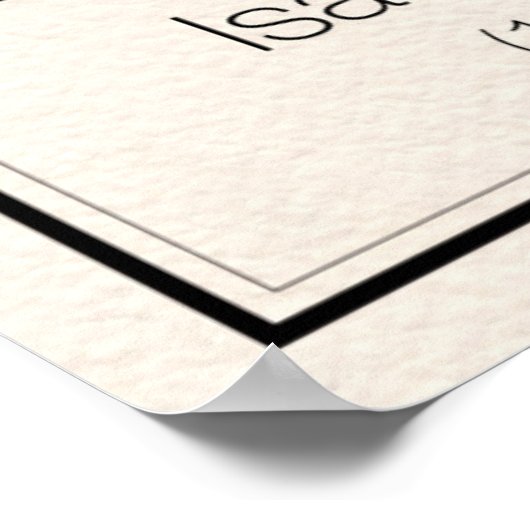 Wiskundigen - Barrow Poster (Hoek)