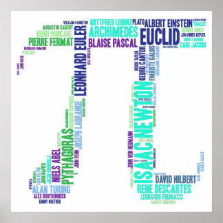 Wiskundigen poster
