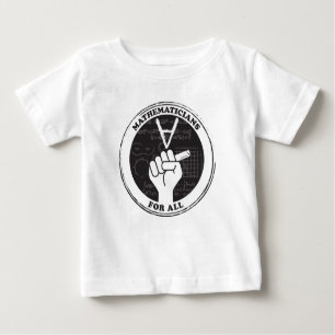Wiskundigen voor alle T-shirts - Baby