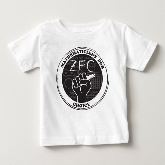 Wiskundigen voor Choice T-shirt - Baby (Voorkant)
