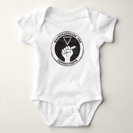 Wiskundigen voor Connections Baby Bodysuit (Voorkant)