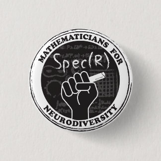 Wiskundigen voor de Button van de Neurodiversity