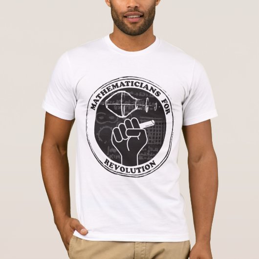 Wiskundigen voor de Revolutie T-Shirt (Voorkant)