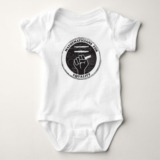 Wiskundigen voor Equality Baby Bodysuit (temp) (Voorkant)