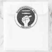 Wiskundigen voor Gelijke stickers (Tas)