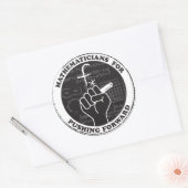 Wiskundigen voor het naar voren duwen van Stickers (Envelop)