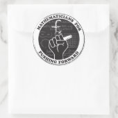 Wiskundigen voor het naar voren duwen van Stickers (Tas)