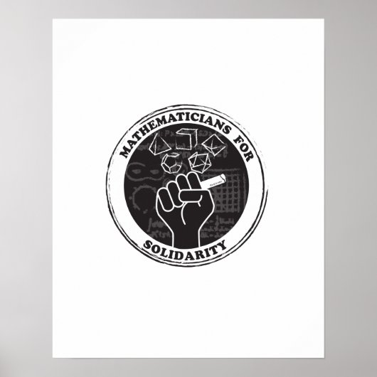 Wiskundigen voor het Poster Solidariteit (Voorkant)