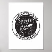 Wiskundigen voor het Poster van de Neurodiversitei (Voorkant)