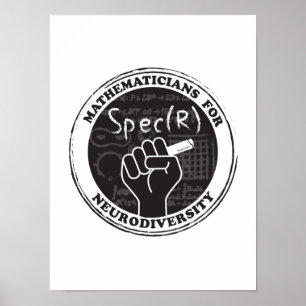 Wiskundigen voor het Poster van de Neurodiversitei