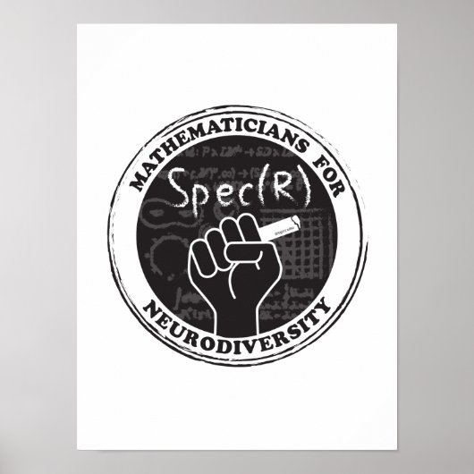 Wiskundigen voor het Poster van de Neurodiversitei (Voorkant)