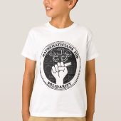 Wiskundigen voor het T-shirt Solidariteit - Kinder (Voorkant)