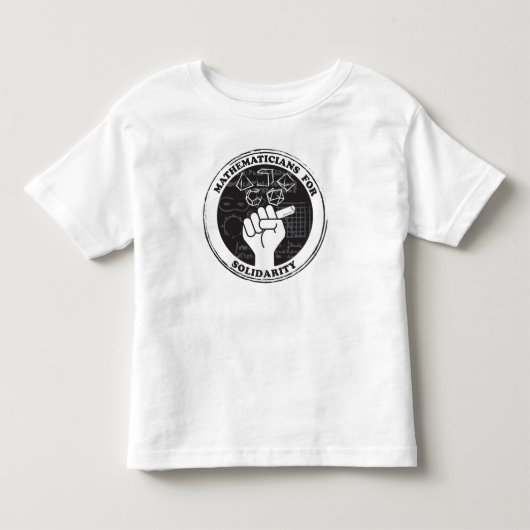 Wiskundigen voor het T-shirt Solidariteit - Toddle (Voorkant)