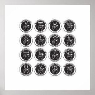 wiskundigen voor iedereen, enz. Poster