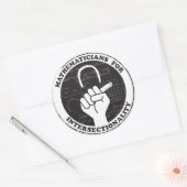 Wiskundigen voor Intersectionality stickers (Envelop)