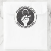 Wiskundigen voor Intersectionality stickers (Tas)