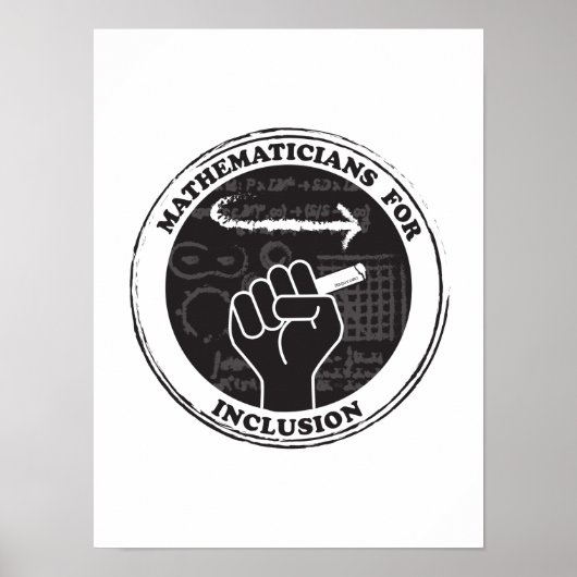 Wiskundigen voor Poster voor inclusie (Voorkant)