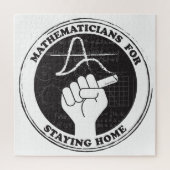 Wiskundigen voor Stationaire Stadspuzzel Legpuzzel (Verticaal)