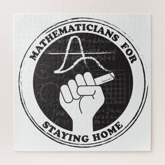 Wiskundigen voor Stationaire Stadspuzzel Legpuzzel (Verticaal)