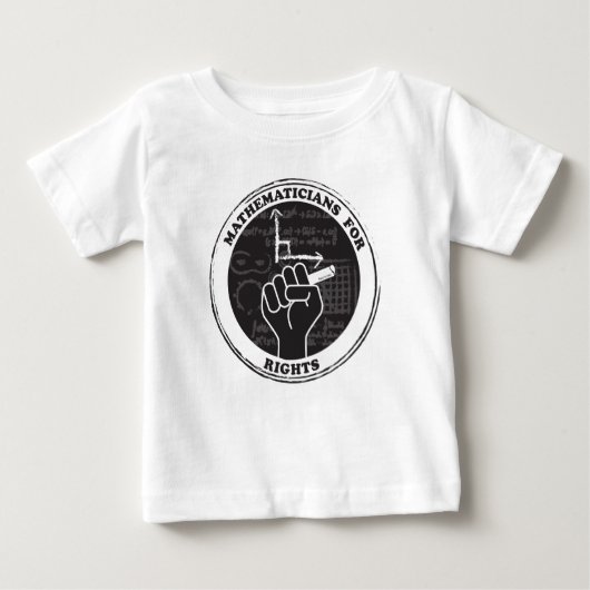 Wiskundigen voor T-shirt voor rechten - Baby (Voorkant)