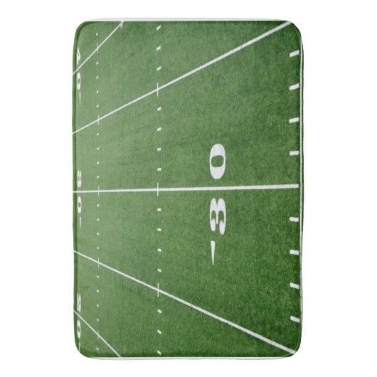 Wiskunt/Football veld Badmat (Voorkant Verticaal)