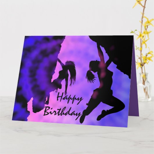 Wislichtklimmers Birthday-kaart Kaart (Gele Bloem)