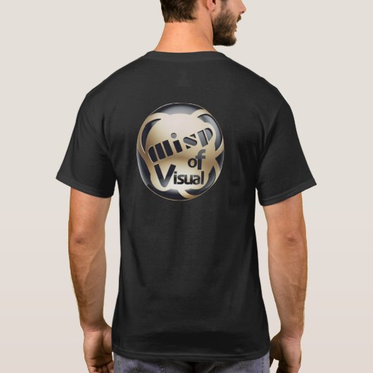 Wisp of Visual: YouTube Merchandise T-shirt (Achterkant)