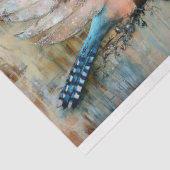 Wispelturige Vogels Collage Decoupage Tissuepapier (Detail)