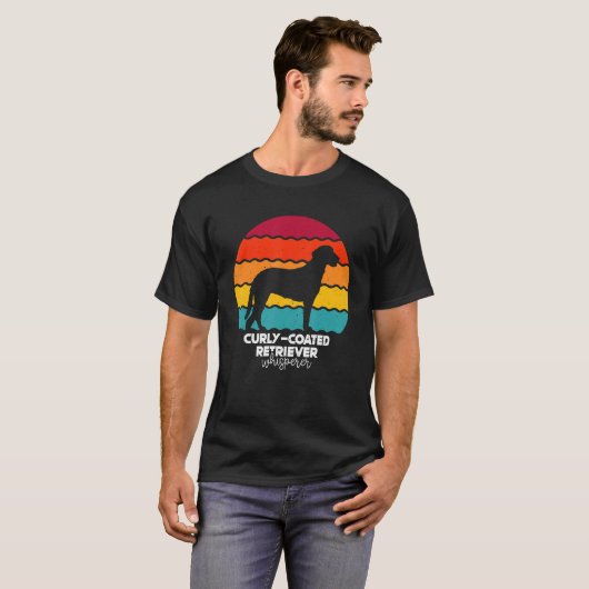 Wisperer Retro  met krullende rugleuning T-shirt (Voorkant volledig)
