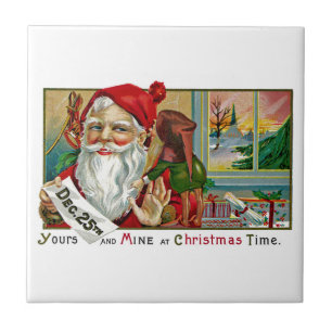 Wispering naar Santa Tegeltje