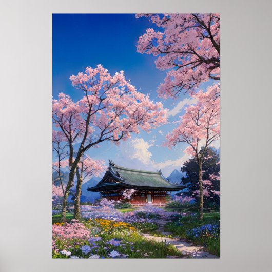 Wispers van de lente poster (Voorkant)