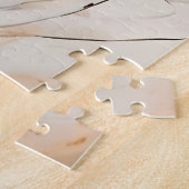 Wispy Abstract Ink Contemporary Floral Legpuzzel (Zijkant)