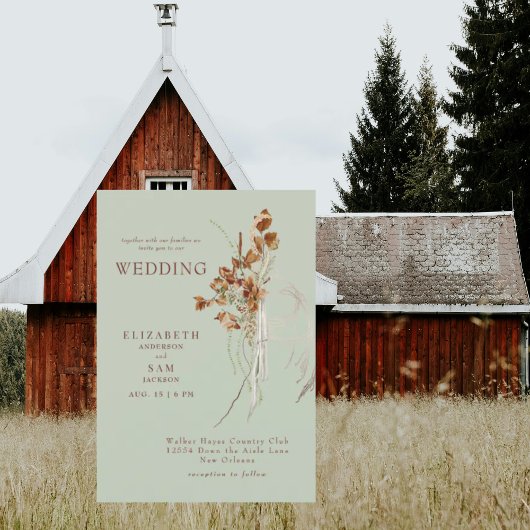 Wispy Botanische Wijze Geen Ouders Trouwen Kaart