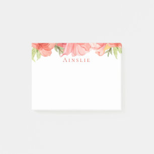 Wispy Floral gepersonaliseerde notities Post-it® Notes