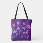 Wispy Flowers Tote Bag (Achterkant)