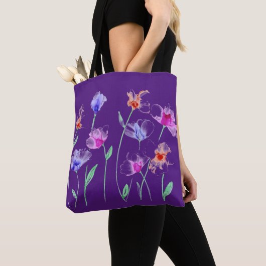 Wispy Flowers Tote Bag (Dichtbij)