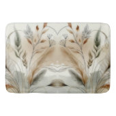 Wispy groen moderne botanische boho bruiloft badmat (Voorkant)