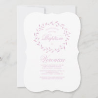 Wispy krans uitnodiging