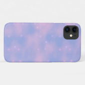 Wispy Pink Clouds and Stars Mobiele Telefoon Case (Achterkant (horizontaal))