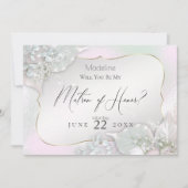 Wispy Pink Shimmer Wil Je Mijn Erematron Zijn? Kaart (Voorkant)